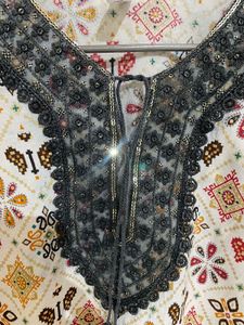 Multicolour Rajasthani Print Short Kurti