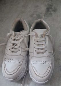 White Platform Sneakers 👟