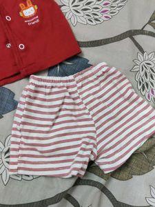 Cute Red Baby Top