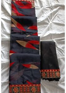 Elegant Floral Saree