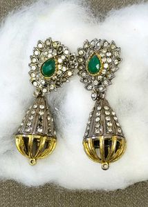 Emerald Drop Earrings