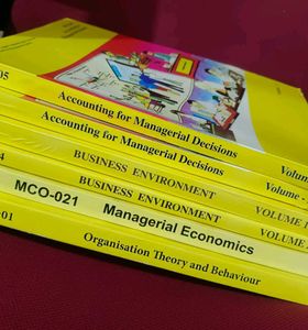 IGNOU MCOM Semester 1 Books