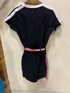 Striped Mini Shirt Dress