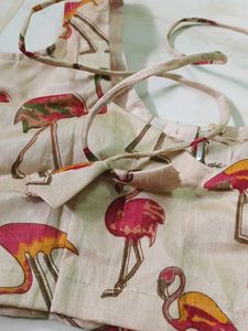 TAILORED Flamingo Print Blouse!!