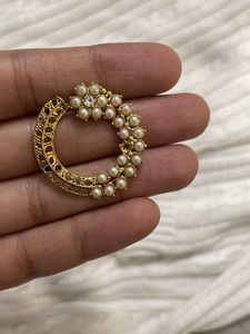 Pearl Hoop Earrings