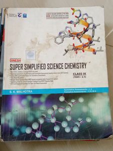 combo of three books for clas 9th science,physics,chemistry,biology