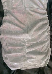 Brand New(Be bosy) Sparkle corset Ruched Dress