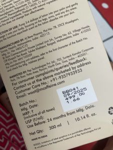 perfume  body lotion and free hyaluronic facial ma