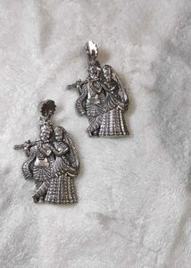Radhakrishna Earings Light Weight.