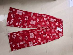 Red Printed Co-ord Set