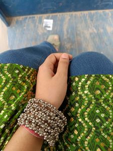 Green Ethnic Kurta