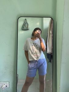 Lavender Women's Pleated Shorts