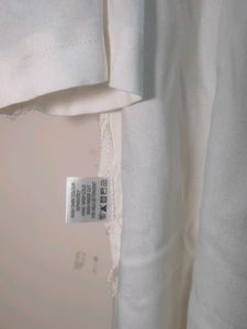 Soch Below Knee Off White Kurta With Black Embroidery