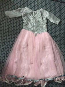 Pink & Silver Party Dress