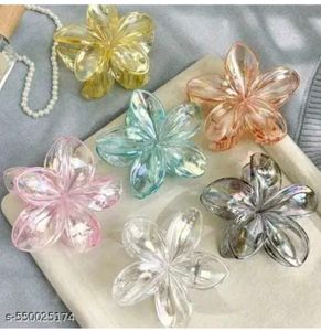 Flower Hair Clips Pack Of 1