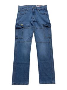 Denim Cargo Jeans