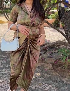 Stylish Button-Down Dress