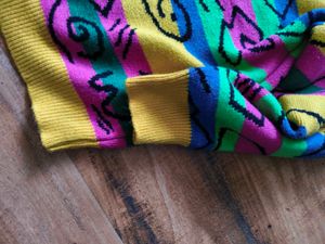 Vintage Patterned korean Sweater