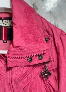 ASK Pink Bomber Jacket