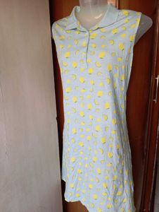 Lemon Print Dress