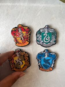 Harry Potter House Crest Magnets
