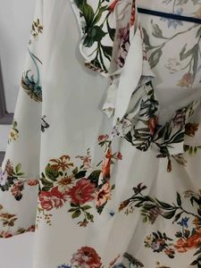 Floral Ruffle Blouse