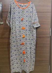 Printed Pure Cotton Kurta
