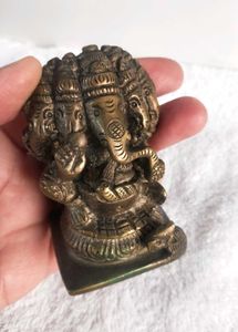 Antique Panchmukhi Ganesha Idol