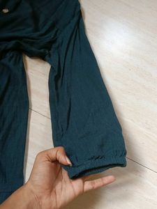 Green Maxi Shirt Dress