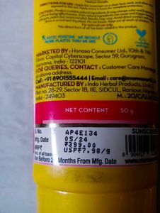 Mamaearth Beetroot Sunscreen SPF 50