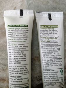 Combo Of Plum Moisturizer &amp; Night Gel