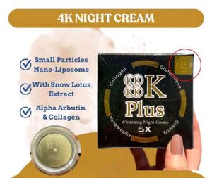 4K Plus Whitening Night Cream