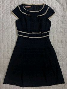 Blue navy laced dress