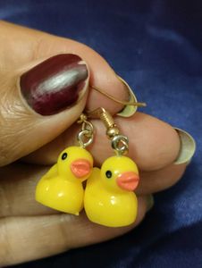 Duck Earrings