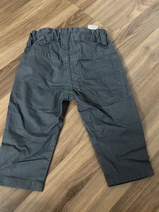 UCB FLAT FRONT PANT-grey