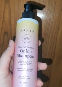 Arata Hair Fall Defense Onion Shampoo