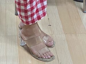 Transparent Heels