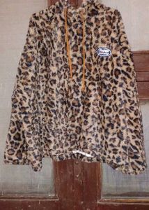 Leopard Print Hoodie