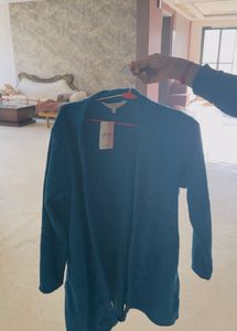 Stylish Blue Cardigan