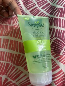 simple face wash