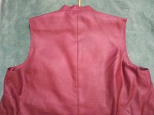 Burgundy Men&#39;s Vest