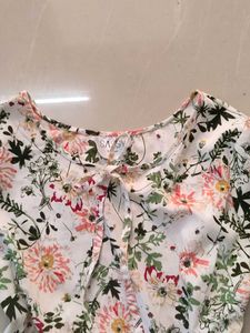 Floral Print Tunic Top – 36” Bust, Super Pretty 😍