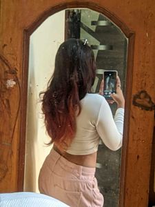 Pink Straight Fit Denims 💕