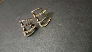 Jewelry Lot: Set Of 6 Earrings &amp; 3 Hand Rings