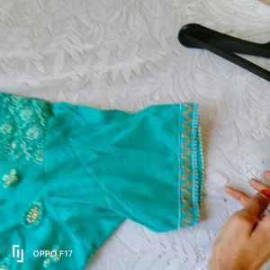 Heavy Peral Work Kurta Set