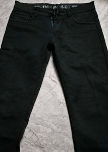 Stylish Black Denim Jeans