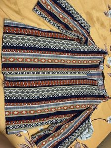 Boho Print Blouse