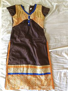Long Nyra Cut Dress With Palazzo