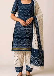 Bandhani Print Kurta Set