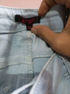 Combo Of Branded Jeans And Half Trouser